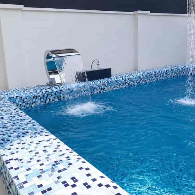اجرای استخر در نور تأسیسات مایسا